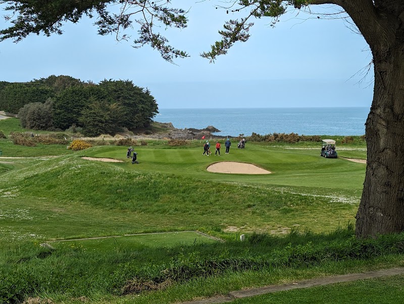 Dinard Golf - Green et bunkers