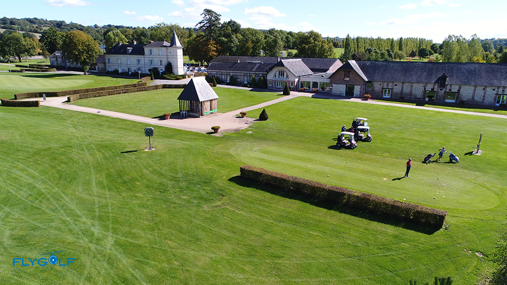 Golf Barrière saint Julien - Fairway et green du parcours