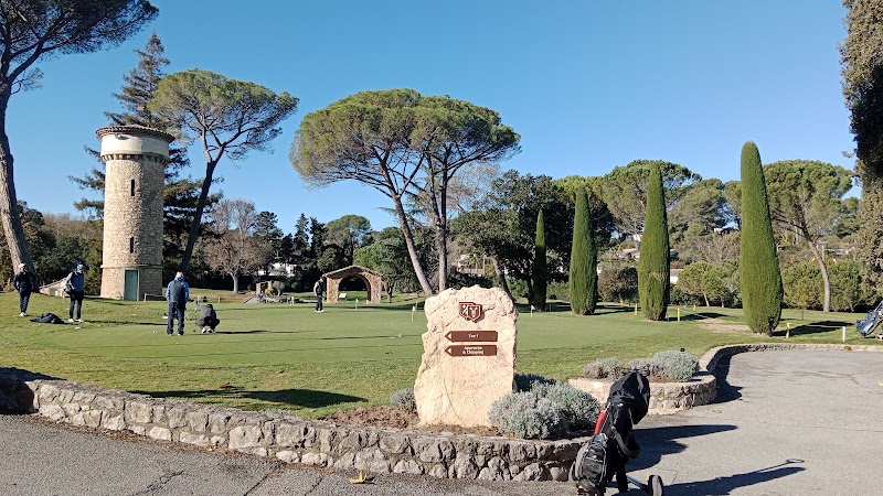 Golf Cannes-Mougins - Green et bunkers
