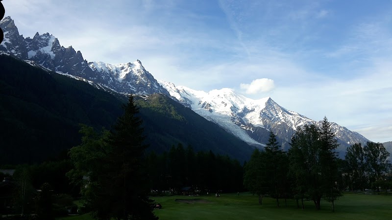 Golf Club de Chamonix - Green et bunkers