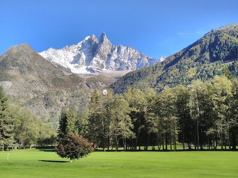 Golf Club de Chamonix - Panorama du parcours de golf