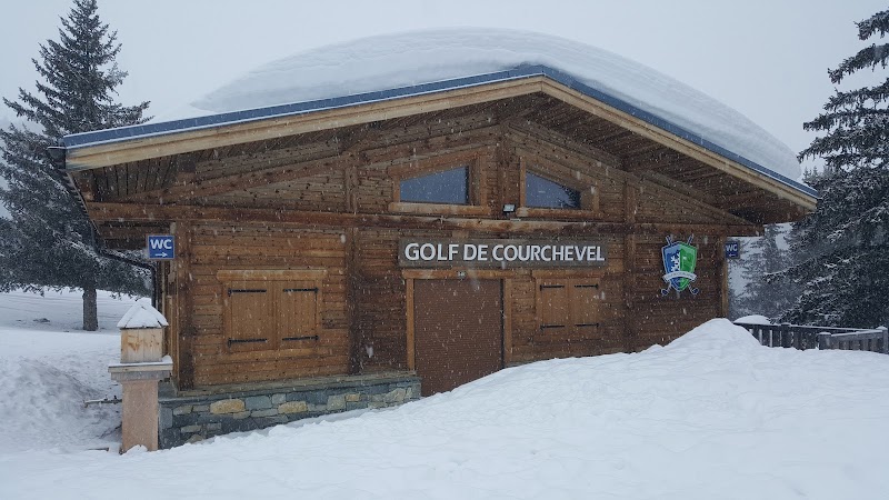 Golf Club de Courchevel - Panorama du parcours de golf