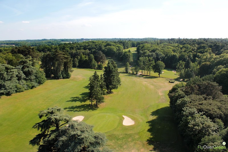 Golf Club de Nantes - Fairway et green du parcours