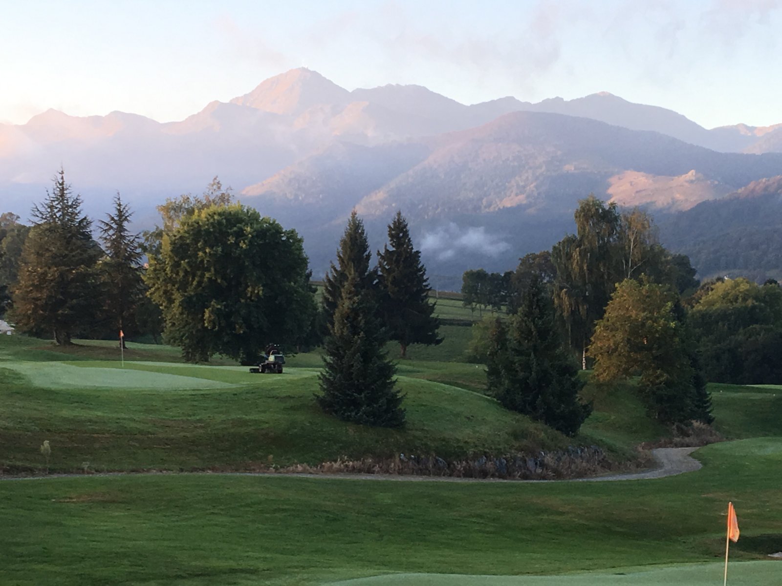 Golf Golf Country Club de Bigorre à Country Club de Bigorre - Vue aérienne du parcours