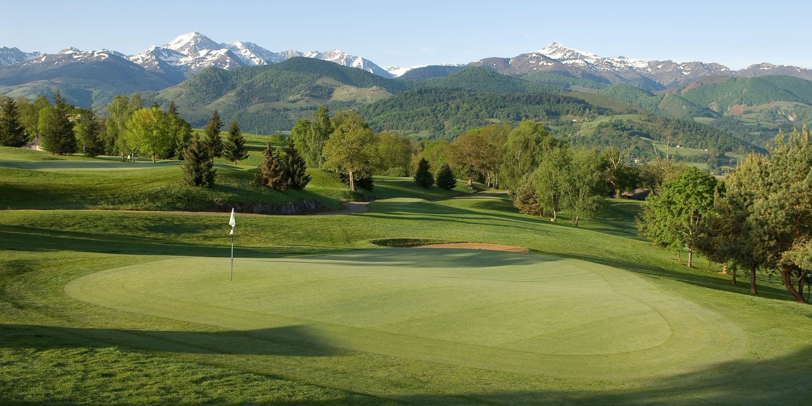 Golf Country Club de Bigorre - Fairway et green du parcours