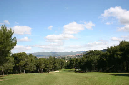 Golf d’Allauch - Fairway et green du parcours