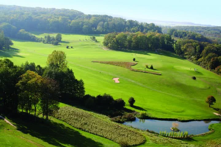 Golf de Champagne - Fairway et green du parcours