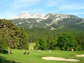 Golf de Correncon en Vercors - Fairway et green du parcours