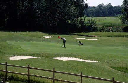 Golf de Florentin Gaillac - Green et bunkers