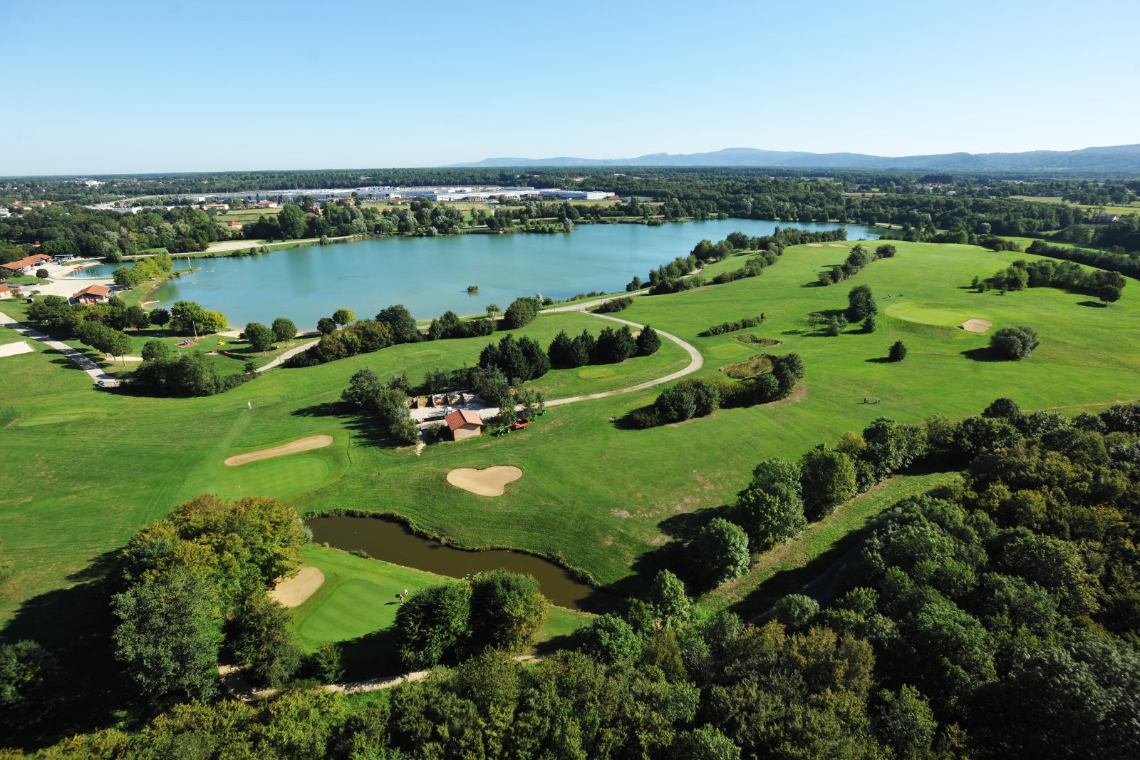 Golf de la Bresse - Panorama du parcours de golf
