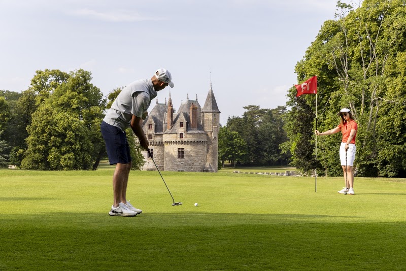 Golf de la Bretesche - Green et bunkers