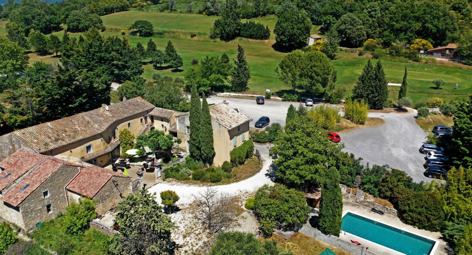 Golf Drome Provencale - Panorama du parcours de golf