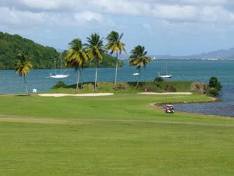 Golf de la Martinique l’Espérance - Fairway et green du parcours