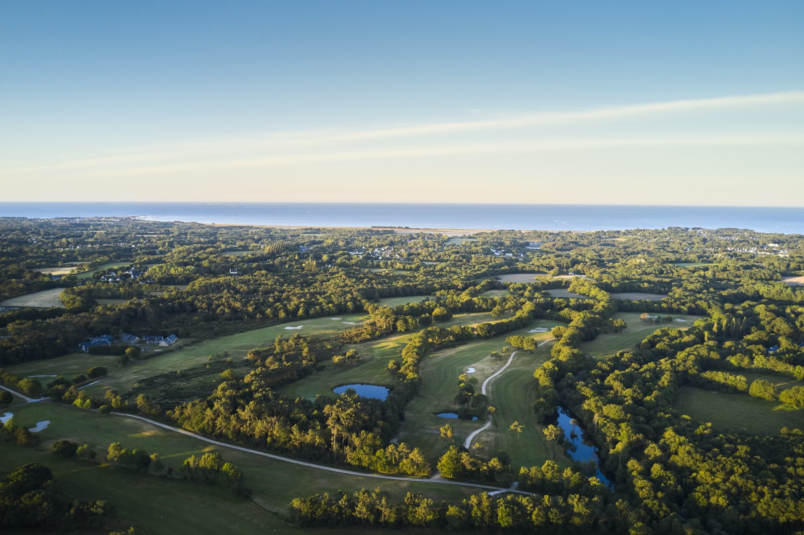 Golf de Lanniron Quimper - Panorama du parcours de golf