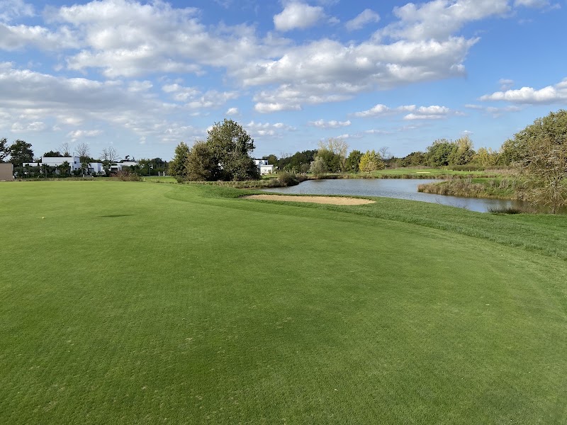 Golf Golf de Montauban L' Estang à Montauban L' Estang - Vue aérienne du parcours