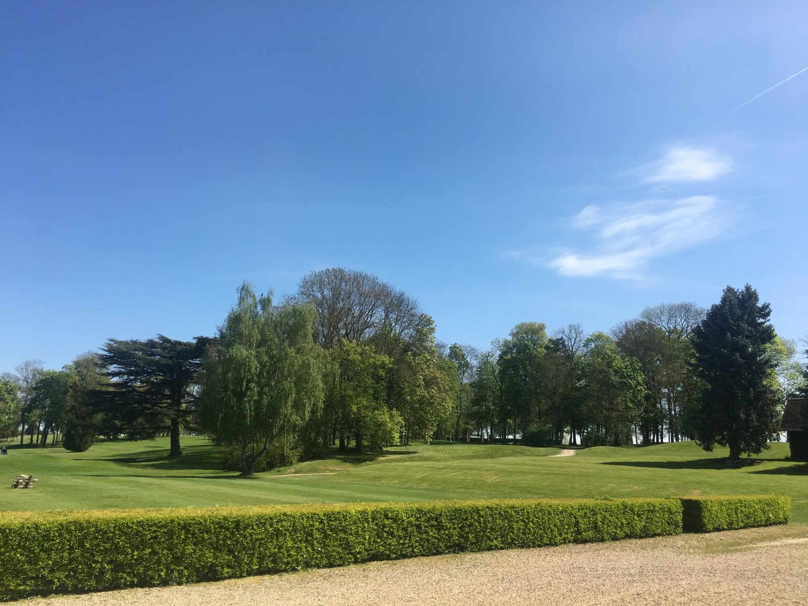 Golf de Rebetz - Fairway et green du parcours