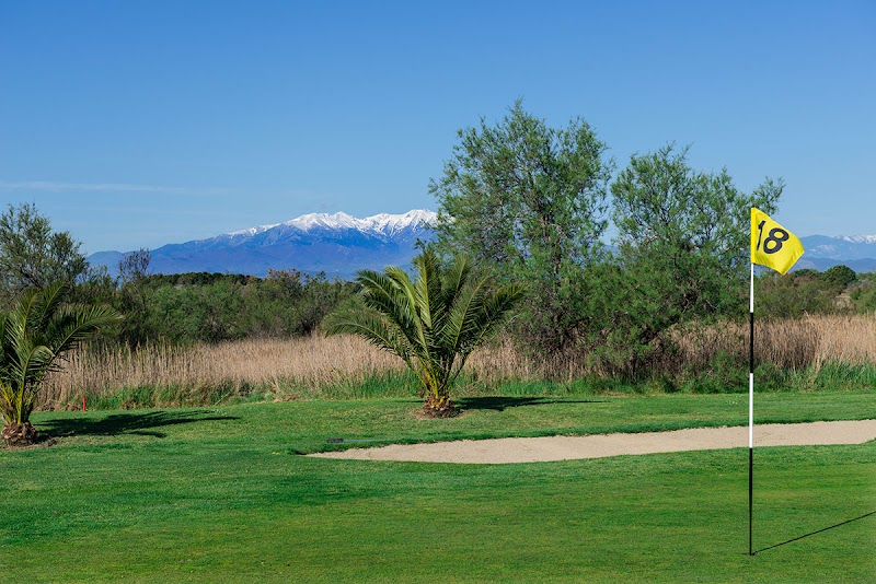 Golf Golf de Sant Cyprien à Sant Cyprien - Vue aérienne du parcours