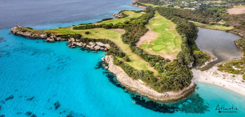 Golf de Sperone - Green et bunkers
