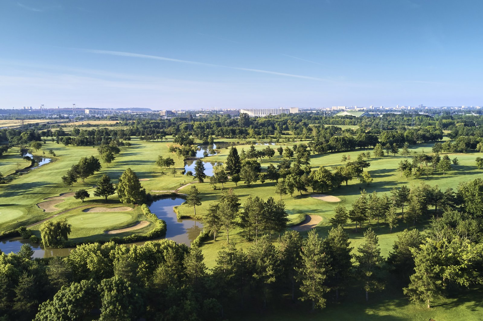 Golf de Teynac - Green et bunkers