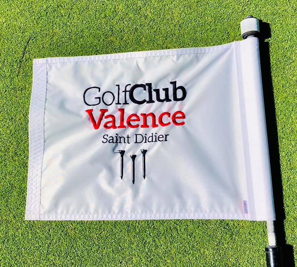 Golf de Valence saint Didier - Fairway et green du parcours
