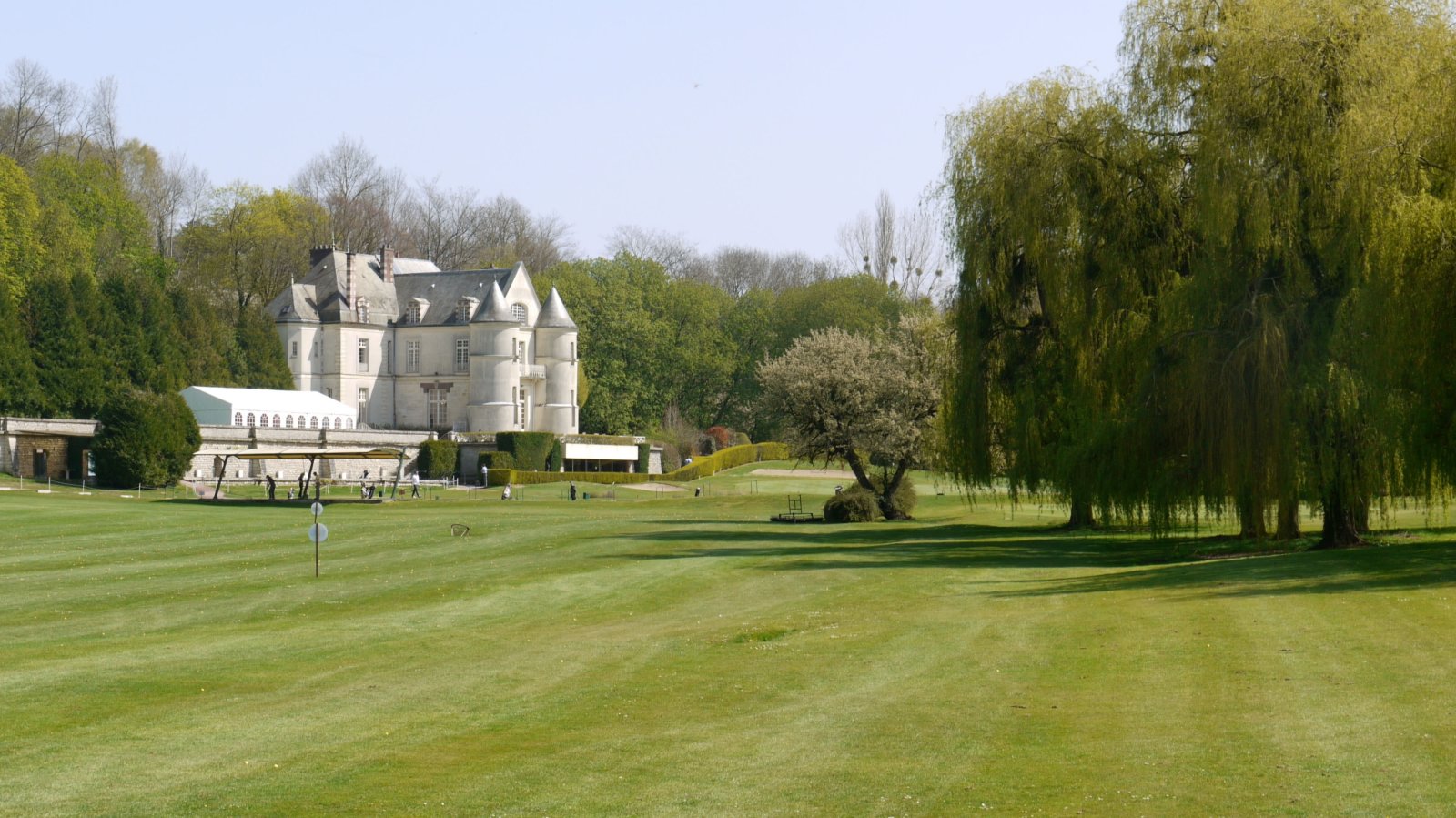 Golf de Villarceaux - Fairway et green du parcours