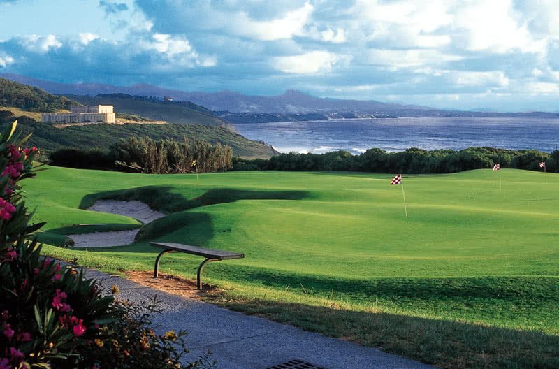 Golf d’Ilbarritz - Fairway et green du parcours
