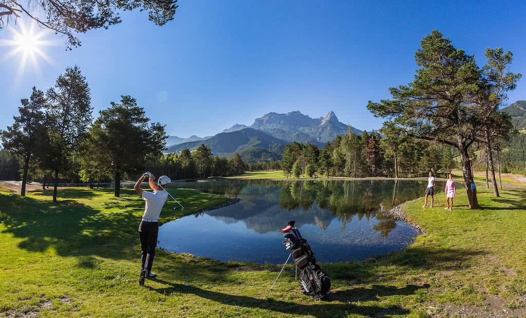 Golf du Bois Chenu - Fairway et green du parcours