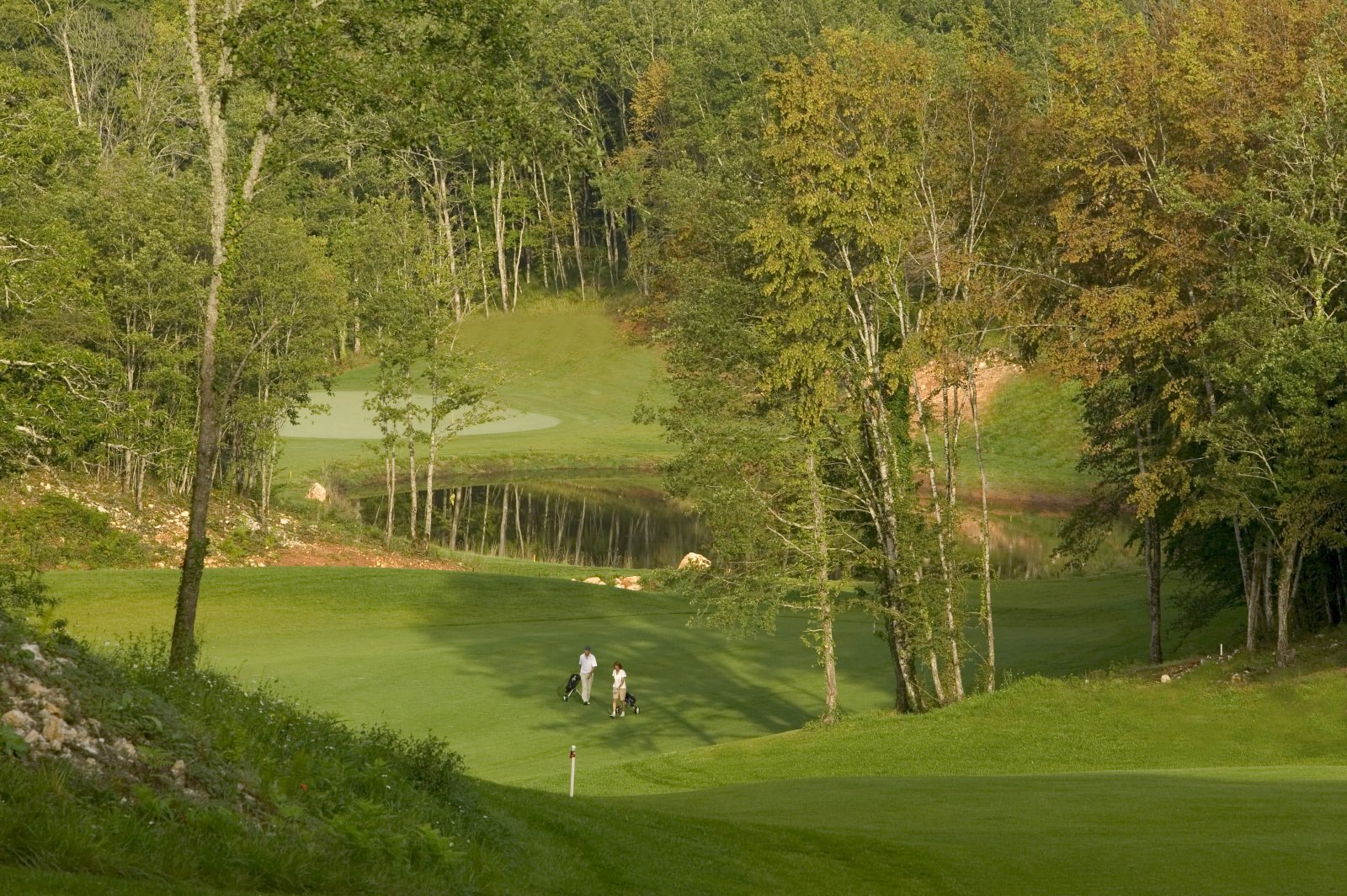 Golf du Domaine de Rochebois - Green et bunkers