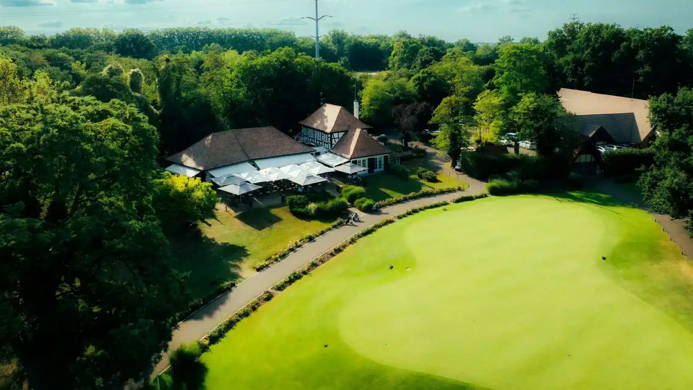 Golf du Fort - Green et bunkers