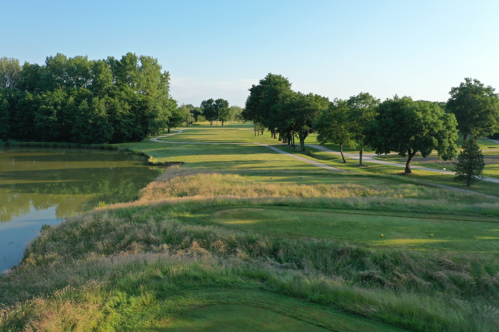 Golf du Gouverneur - Fairway et green du parcours