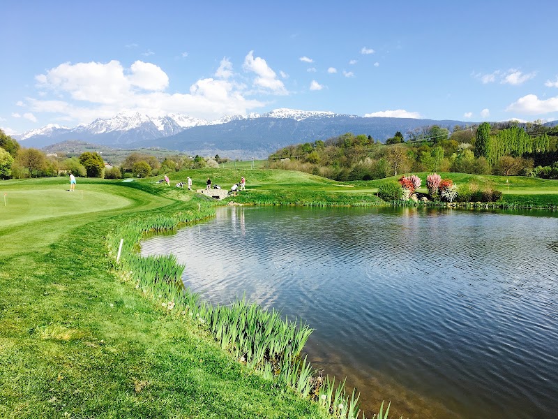 Golf Golf International de Grenoble à International de Grenoble - Vue aérienne du parcours