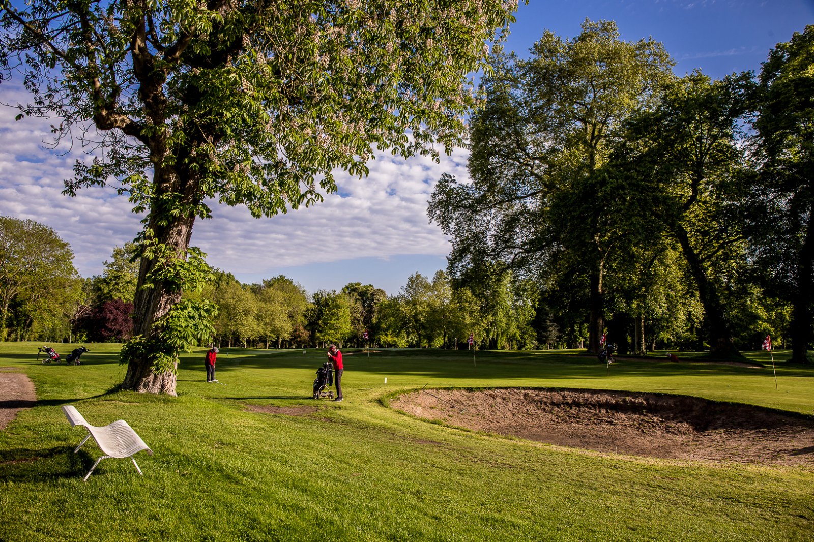 Golf As la Croix des Anges - Panorama du parcours de golf