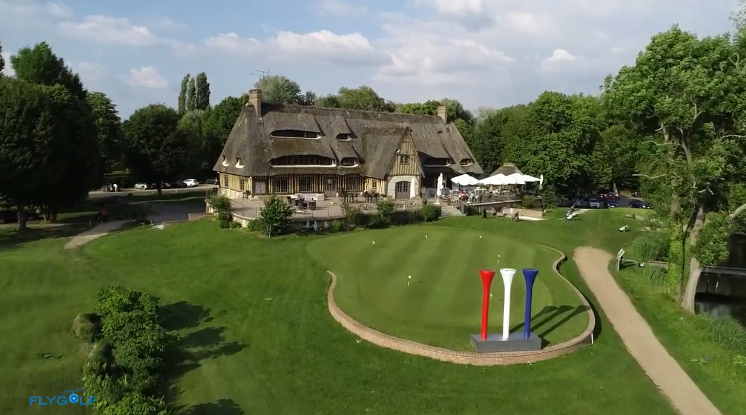 Golf Golf PGA France du Vaudreuil à PGA France du Vaudreuil - Vue aérienne du parcours