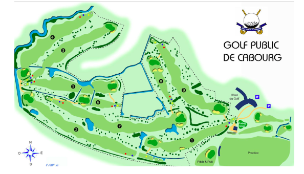 Golf Golf Public de Cabourg à Cabourg