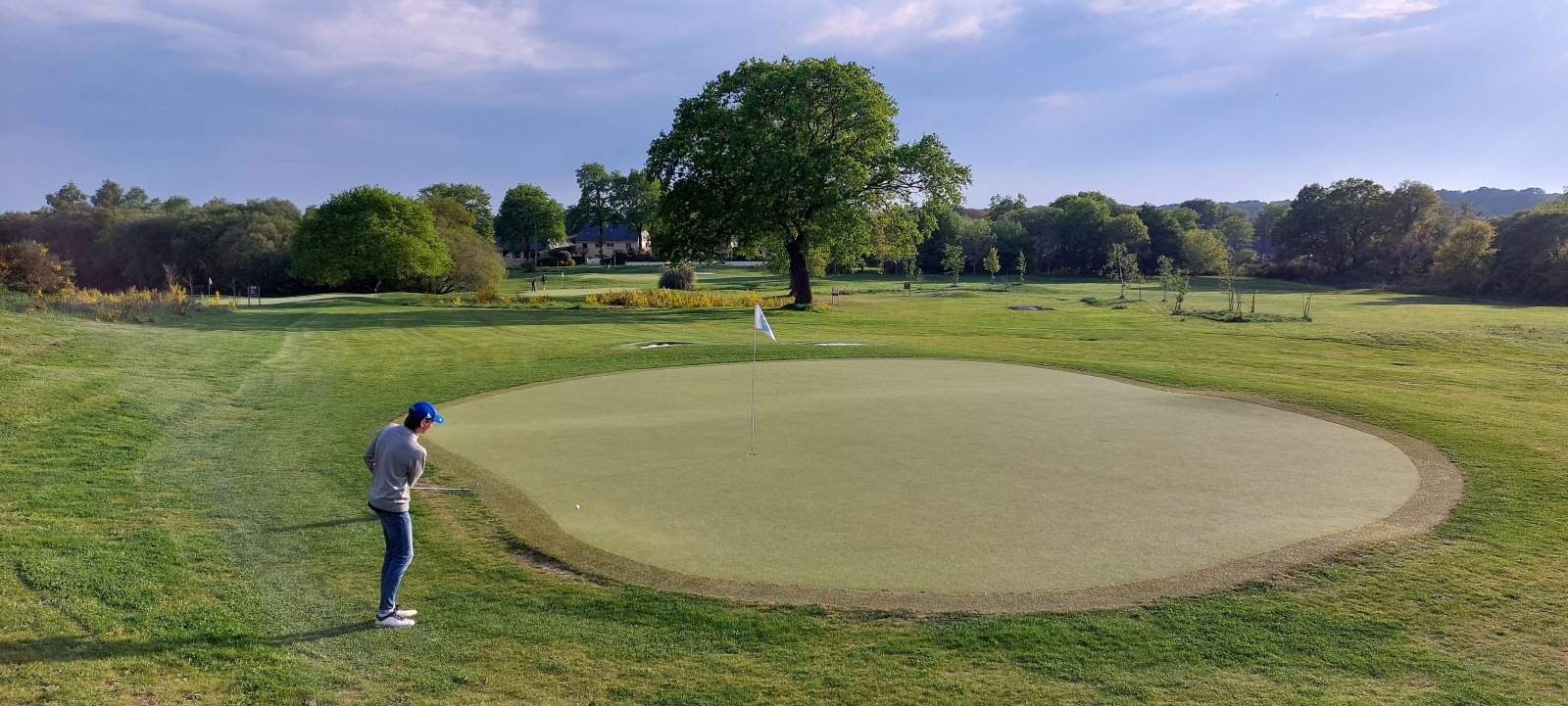 Golf de Vannes Atlantheix - Fairway et green du parcours
