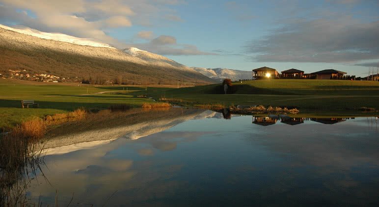 Jiva Hill Golf Club - Fairway et green du parcours