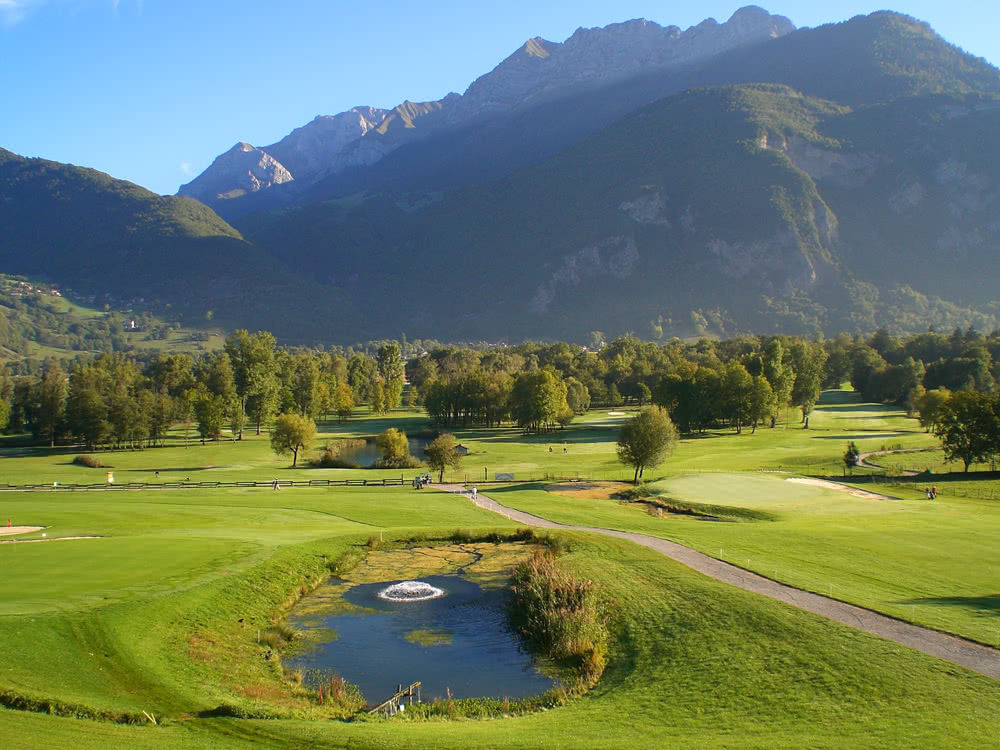 La Clusaz Golf Club - Panorama du parcours de golf