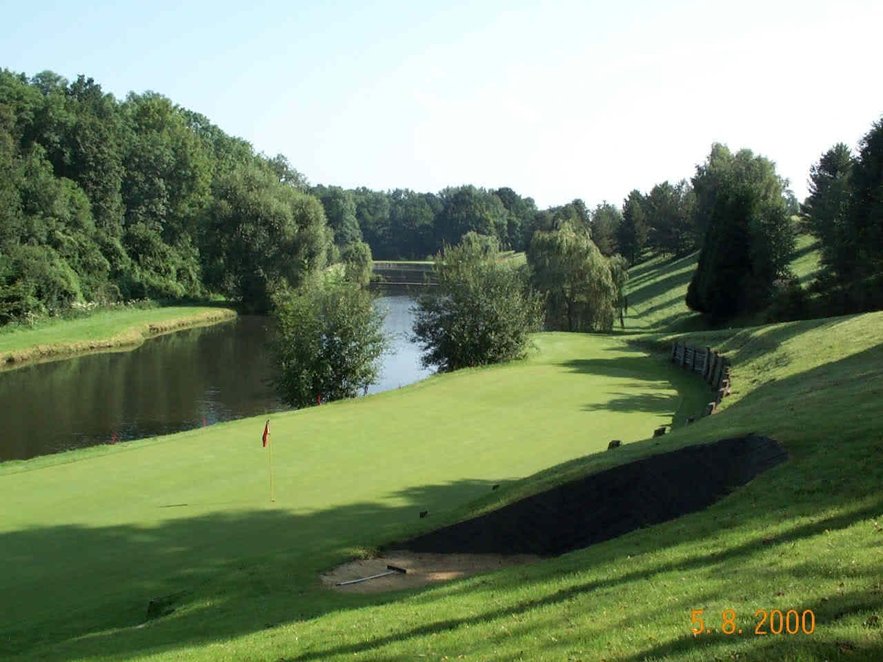 Golf de la Vaucouleurs - Fairway et green du parcours