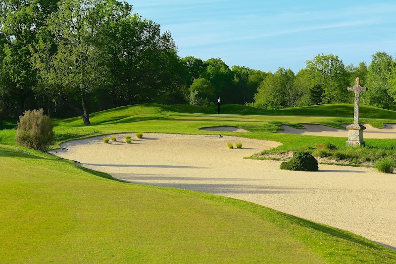 Golf Les Bordes Golf Club à Loir-et-Cher - Vue aérienne du parcours