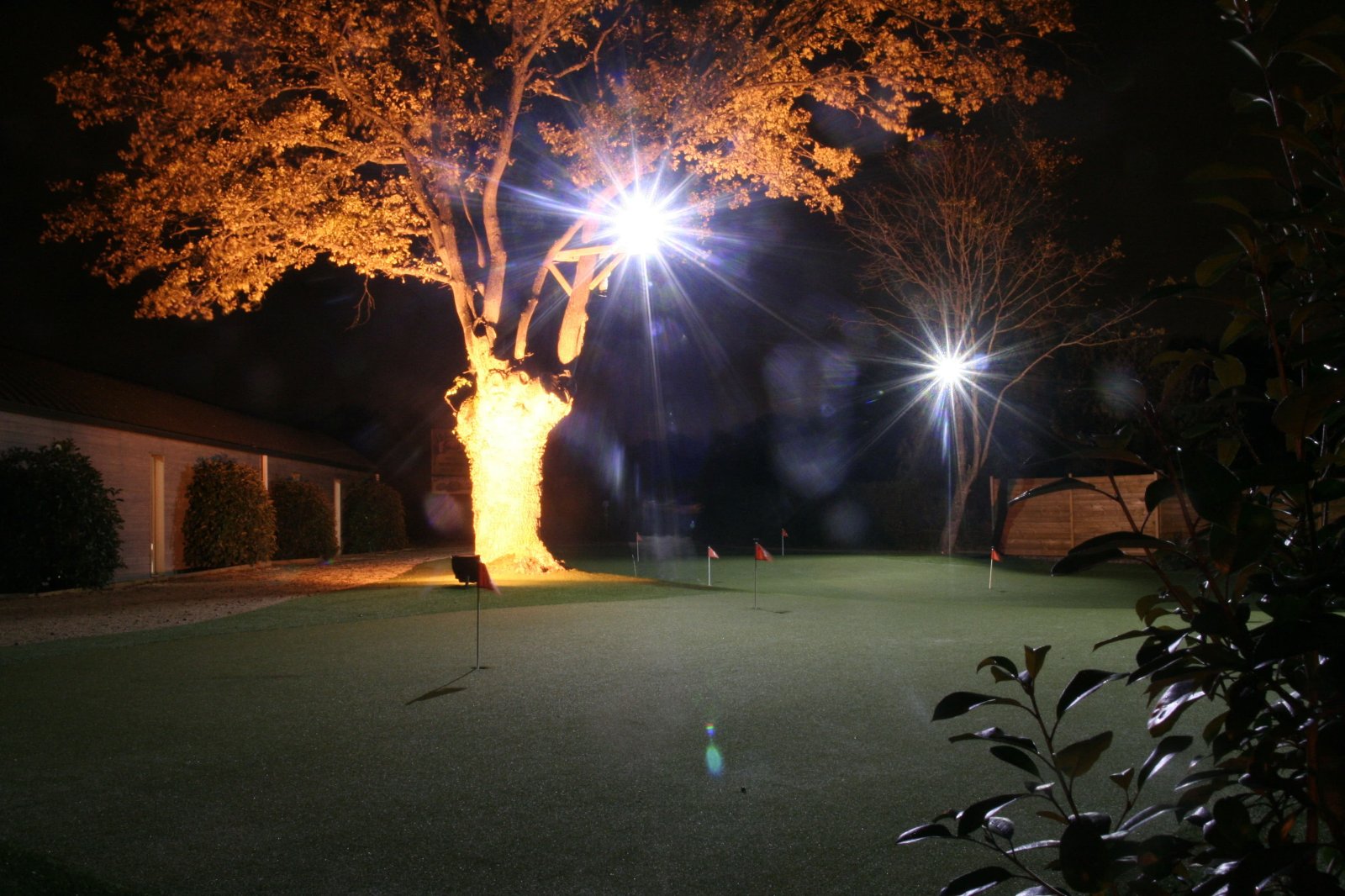 Neogolf Golf de saint Herblain - Fairway et green du parcours