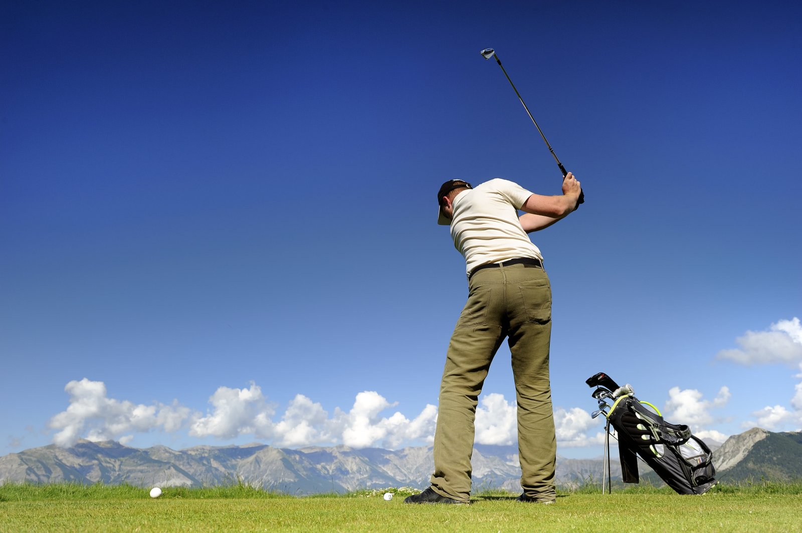 Valberg Golf Club - Fairway et green du parcours