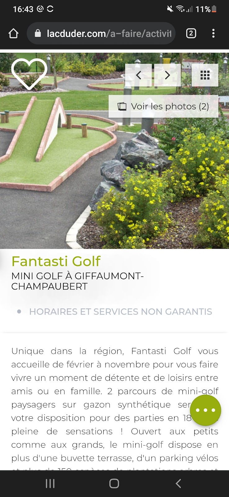Fantasti Golf à Giffaumont-Champaubert - photo 2