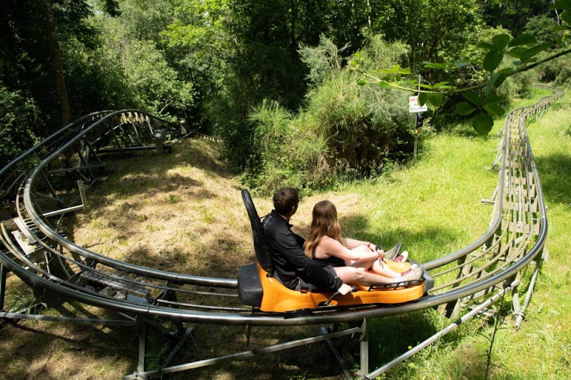 Normandie Luge, Site de loisirs Nature et Sensations, Luge sur rails, Accrobranches, Tyroliennes, Jardin, Minigolf à Souleuvre en Bocage - photo 3